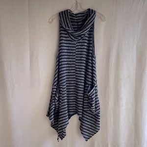 Funky comfy asymmetrical style tunic
